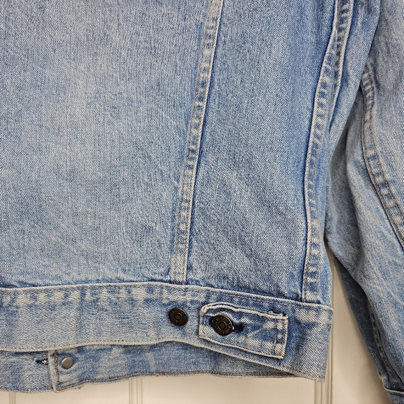 VTG 70s/80s Levi’s Denim Type III Trucker Jacket 70505-0213 - Picture 8 of 14